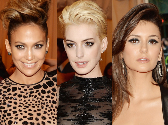 Jennifer Lopez, Anne Hathaway, Nina Dobrev, MET Gala Jennifer Lopez, Anne Hathaway, Nina Dobrev, MET Gala